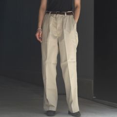 【残り一点】Two Tuck Wide Trousers
