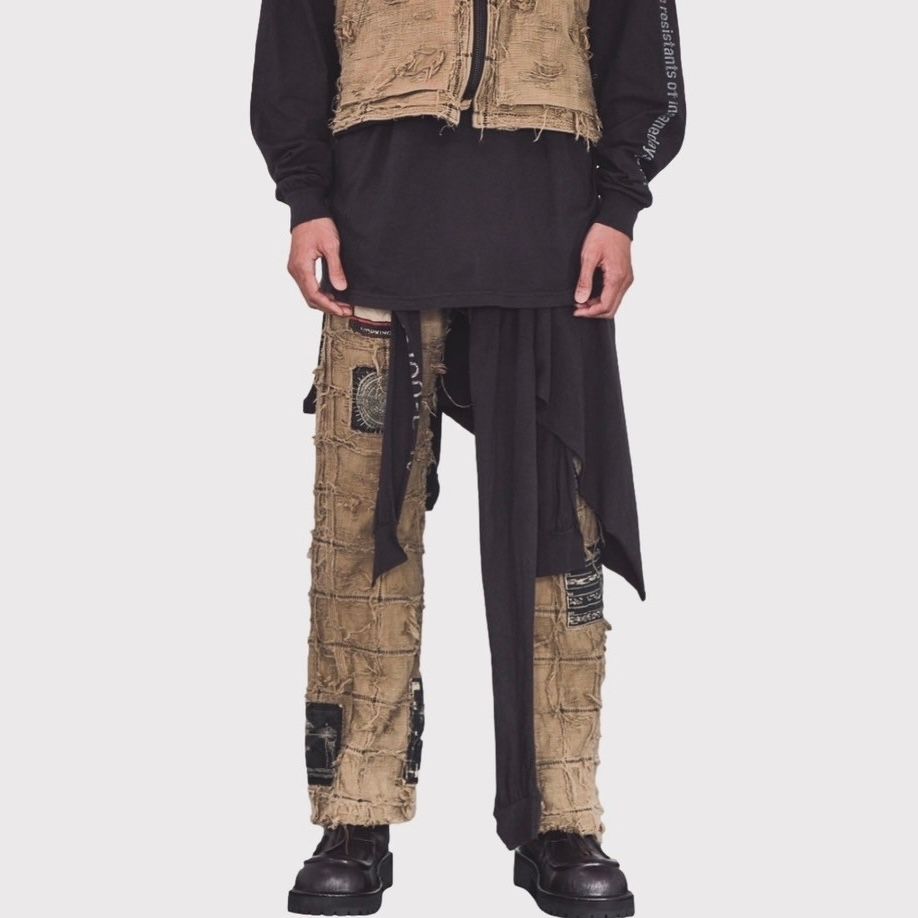 【残り一点】Destroy Work Jeans With Wrapped