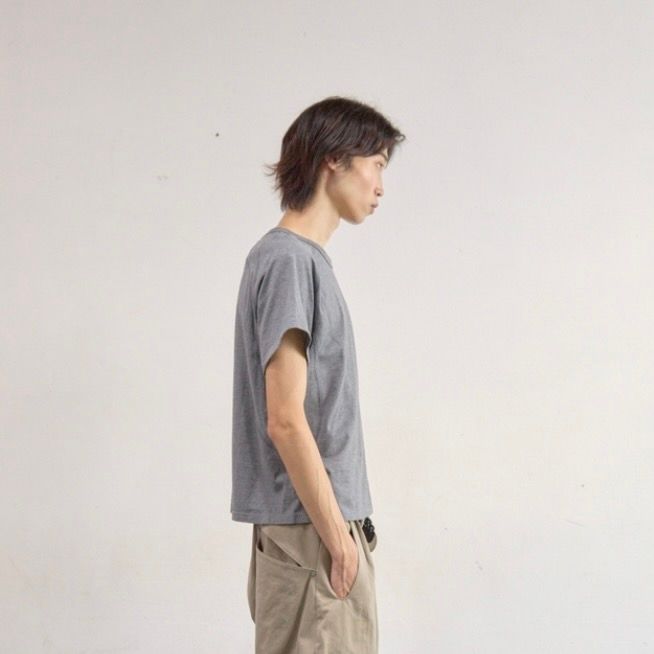 【残り一点】Panelled Half Sleeve T-Shirt