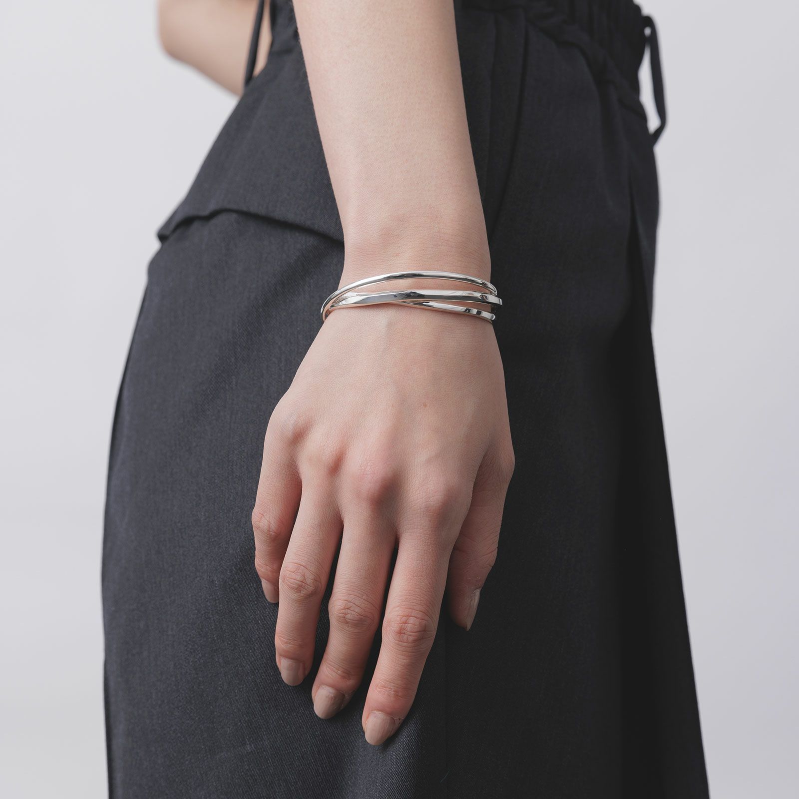 【お取り寄せ注文可能】Union Triple Band Bangle(SILVER)