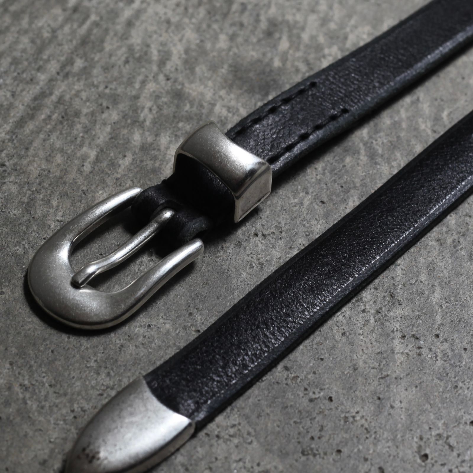 OUR LEGACY - 【再販売通知受付可能】2cm Belt(BLACK) | ACRMTSM ONLINE STORE