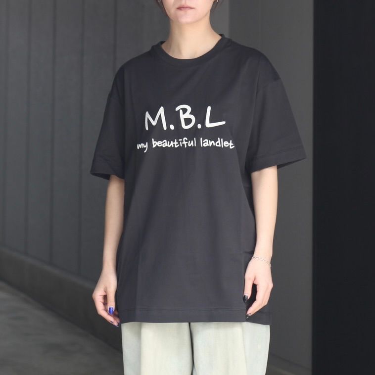 【残り一点】MBLロゴ刺繍Tee