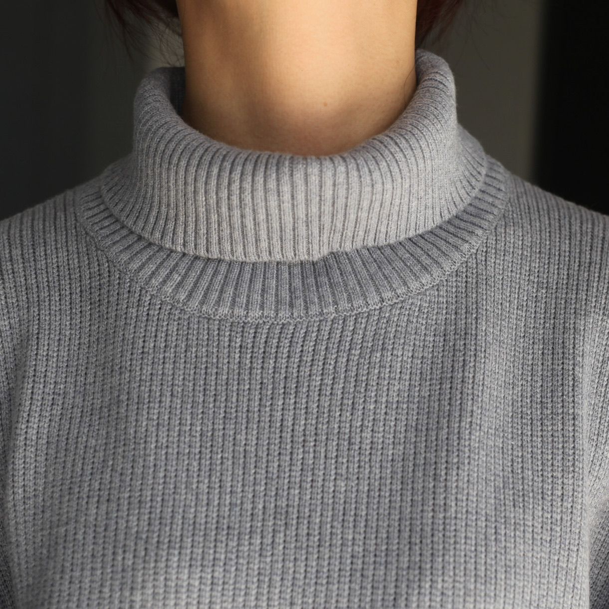 crepuscule - 【残り一点】Cotton Cashmere Turtle Neck | ACRMTSM ONLINE STORE