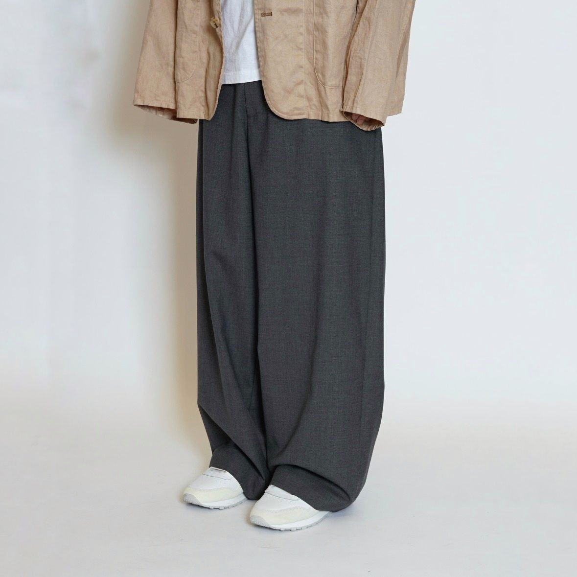 【残り一点】Summer Wool Wide Trousers