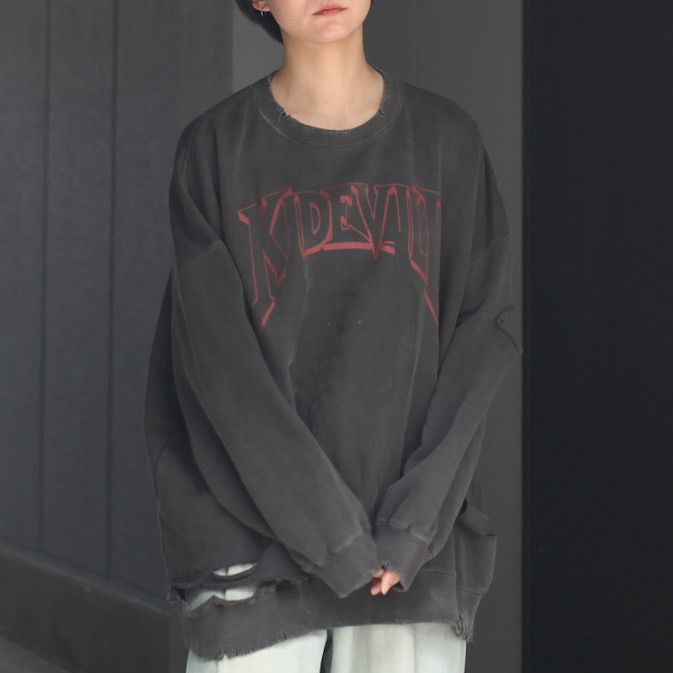 KIDILL - 【残りわずか】Destroy Pullover Sweat | ACRMTSM ONLINE STORE