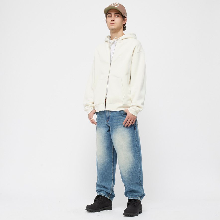 Dime - 【残りわずか】Cursive Small Logo Zip Hoodie | ACRMTSM