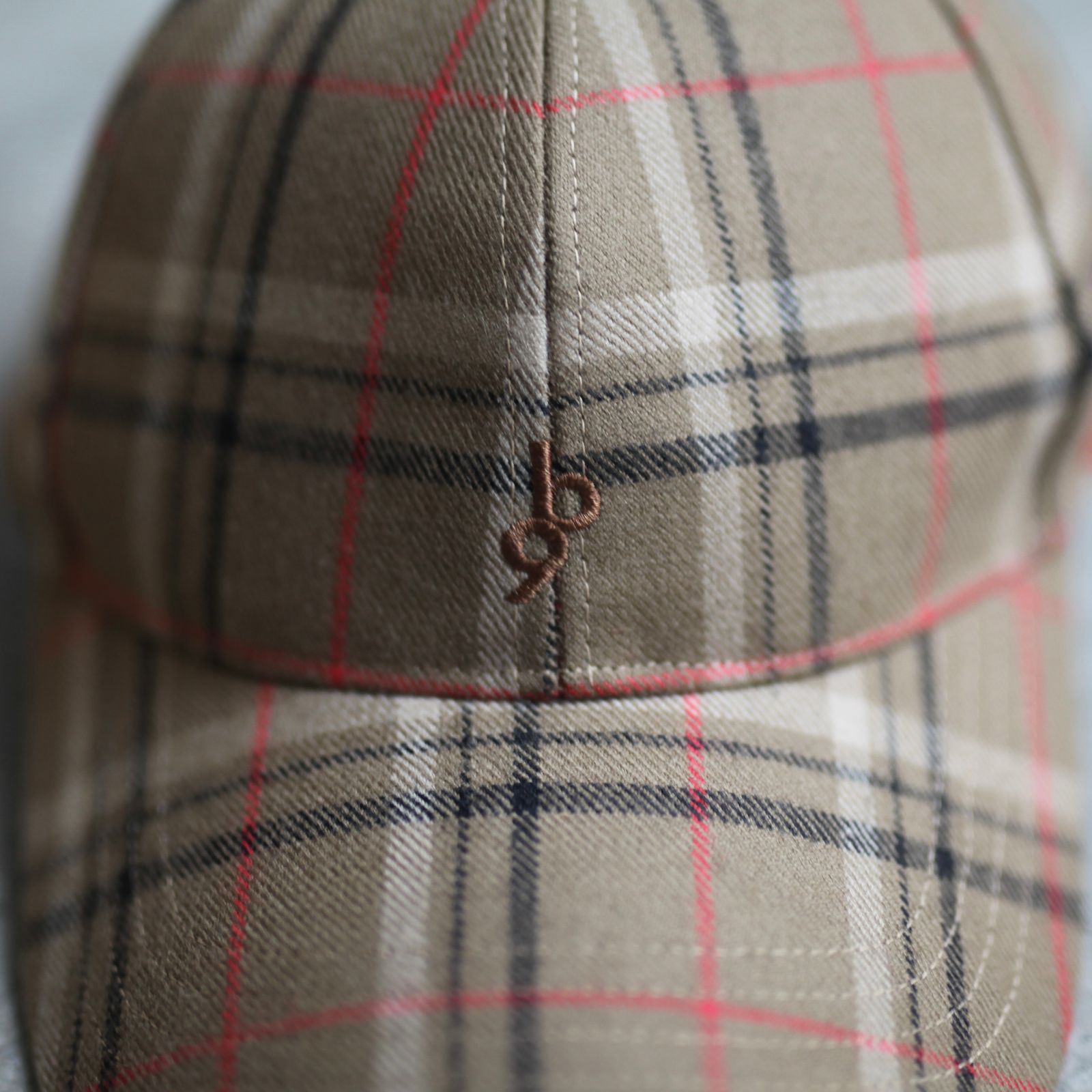 【残り一点】Saxony Check Wool Cap
