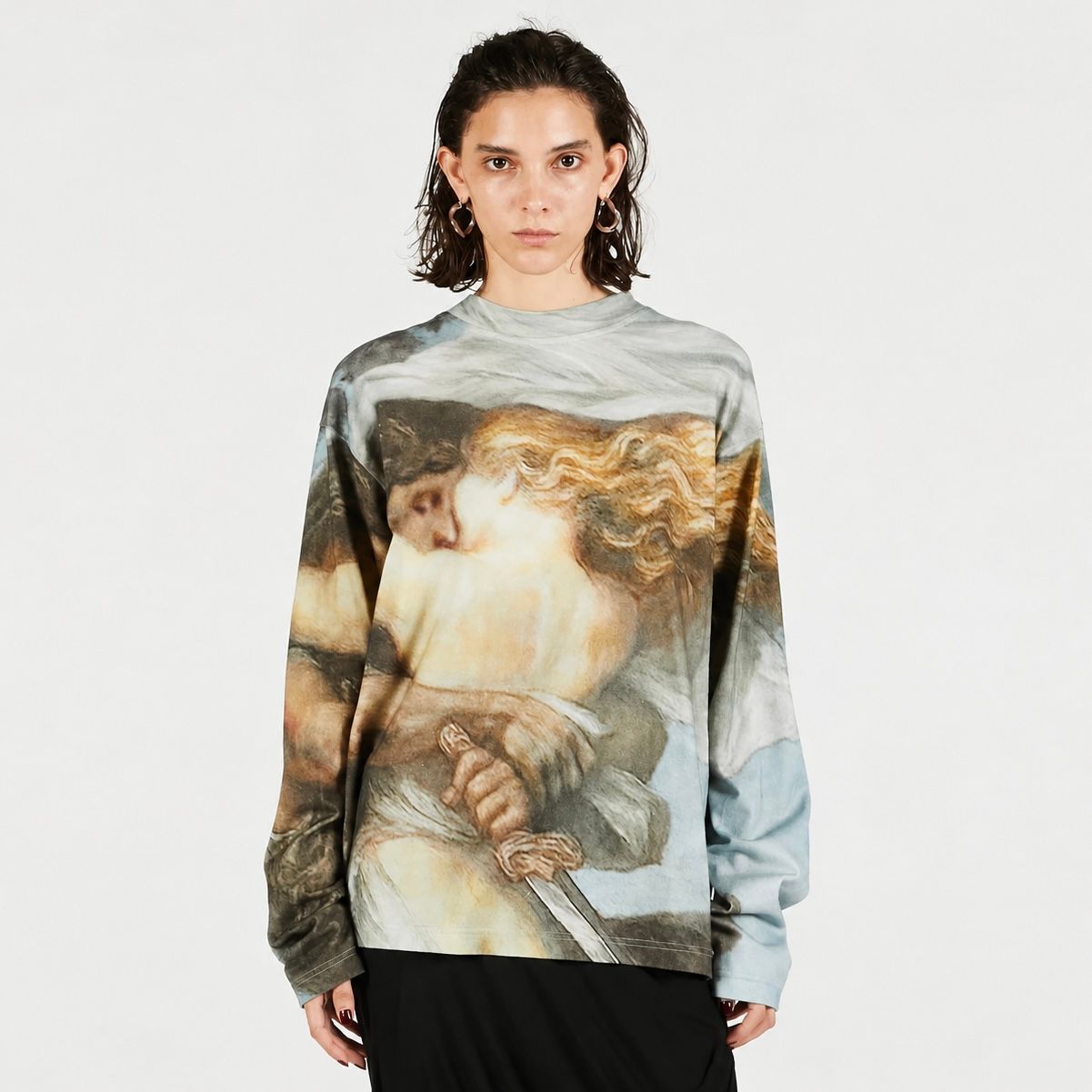 【残り一点】Mythology Print Long Sleeve Tee