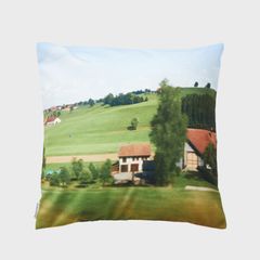 【再販売通知受付可能】Swiss Landscape Cushion Cover