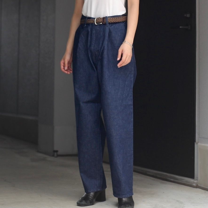 UNIVERSAL PRODUCTS - 【残りわずか】1tuck Denim Pants | ACRMTSM