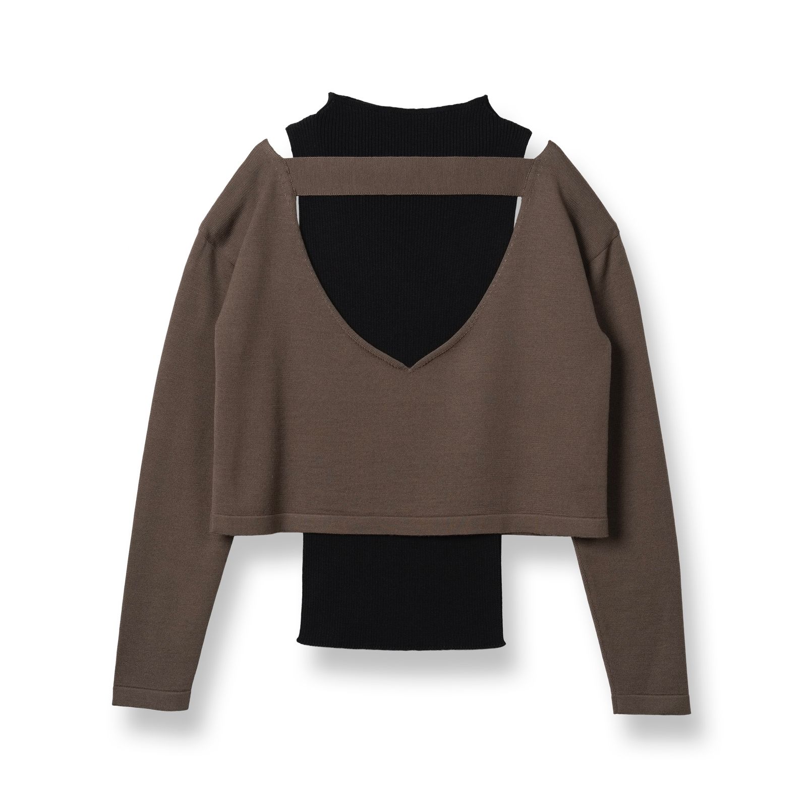 【残り一点】Combination Knitted Tops
