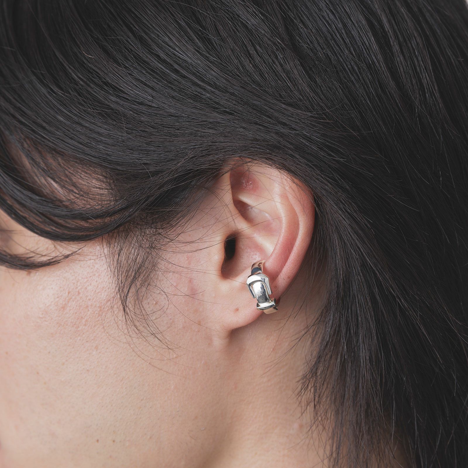 【お取り寄せ注文可能】Buckle Ear Cuff(SILVER)