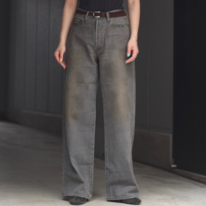 シュタイン　デニム　ST.1234 LOOSE DENIM JEANS ssstein(シュタイン) [残り僅か] - LOOSE DENIM JEANS(ST.1234