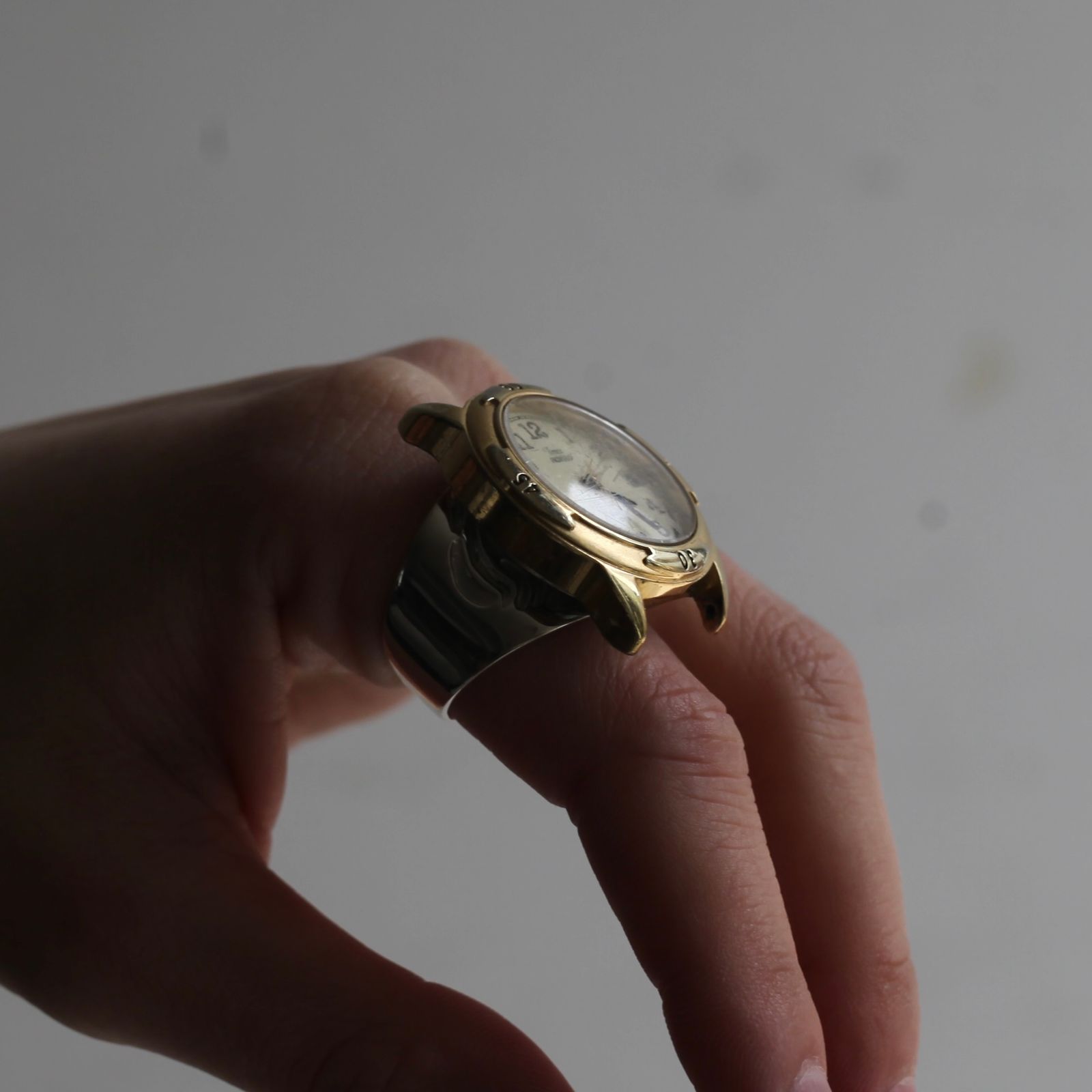 【残り一点】Vintage Watch Ring(GOLD_17号)
