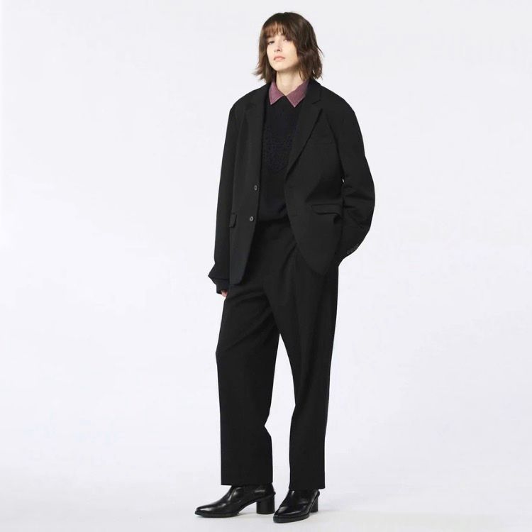 【残り一点】Wool Like Regular-Over Set Up