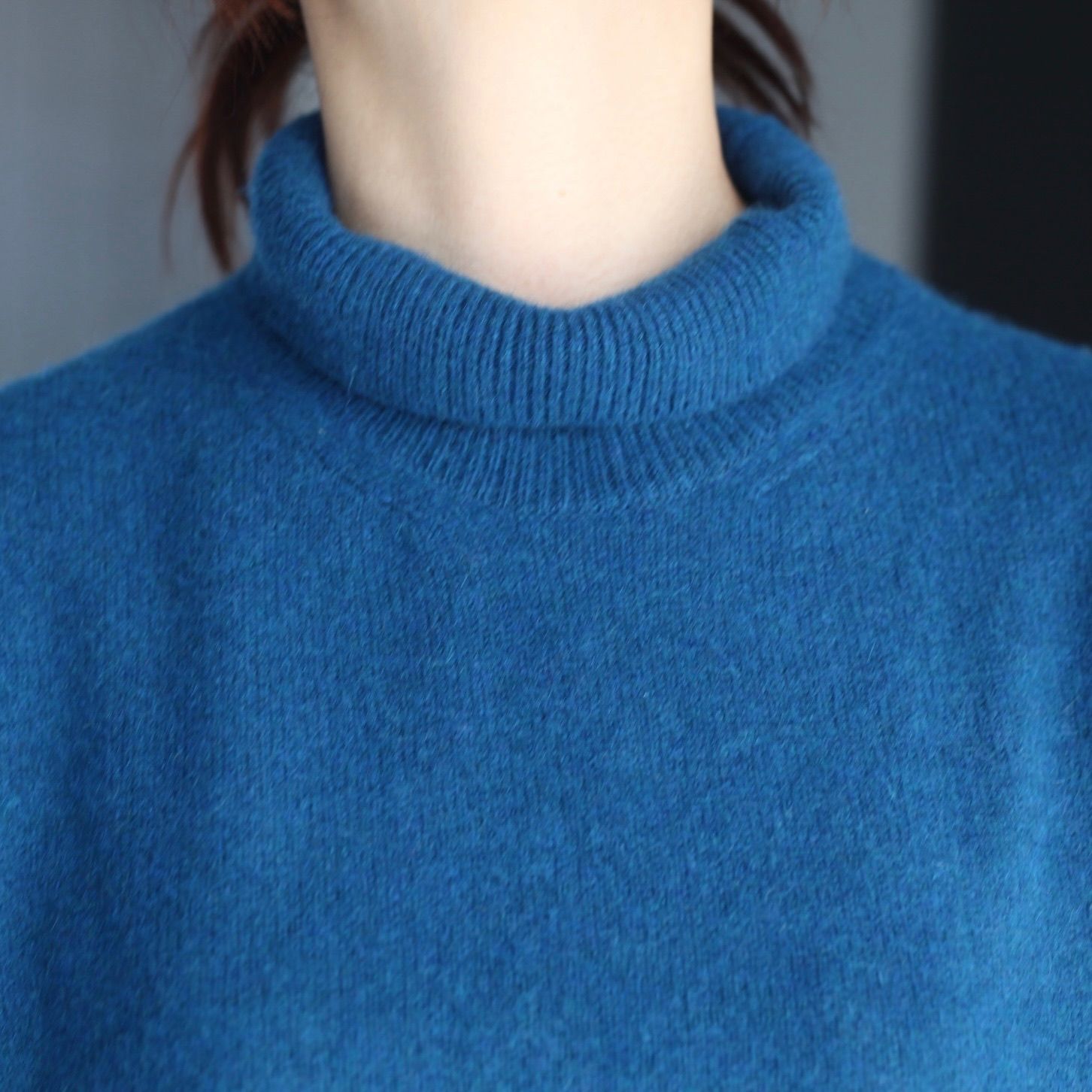 【残り一点】Cashmere Wholegarment Turtleneck Sweater