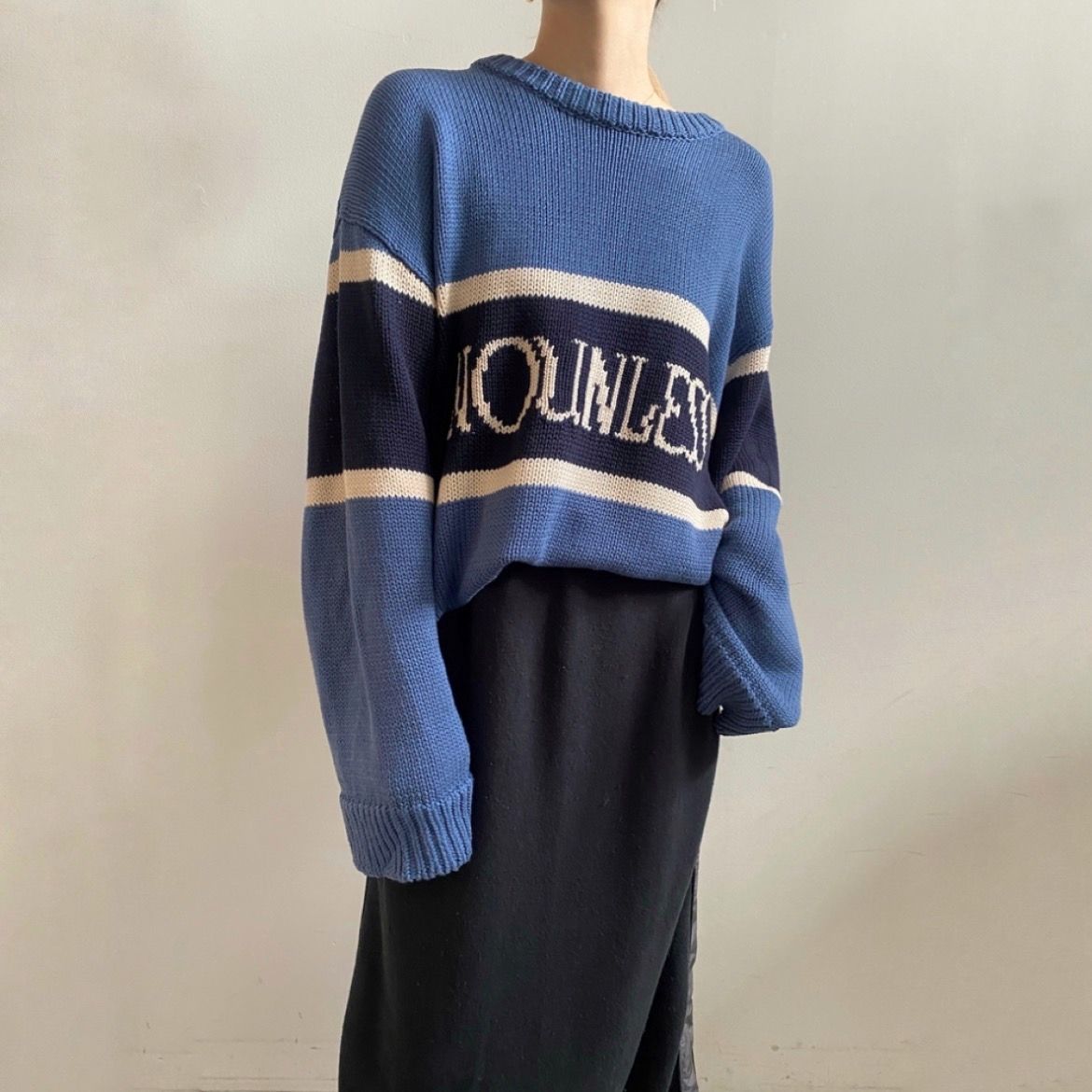 NOUNLESS - 【残りわずか】Nounless Classic Logo Knit NOUNLESS - 【残りわずか】Nounless Classic Logo Knit