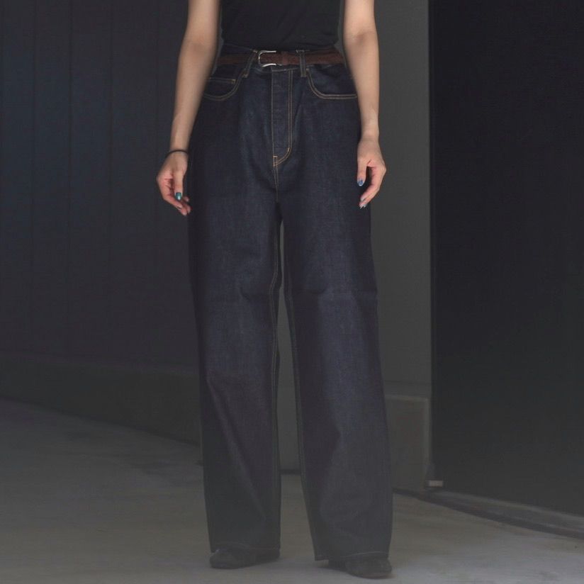 パンツ UNIVERSAL PRODUCTS 5P BUGGIE DENIM PANTS UNIVERSAL PRODUCTS - 【残りわずか】5P Buggie Denim Pants