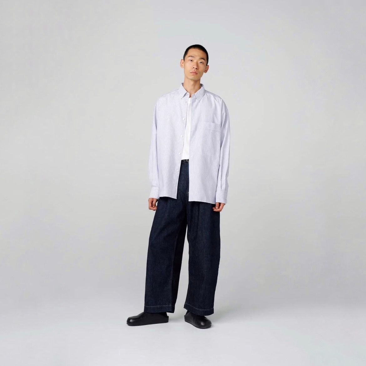 STUDIO NICHOLSON - 【残り一点】Oxford Cotton Shirts(KEBLE ...