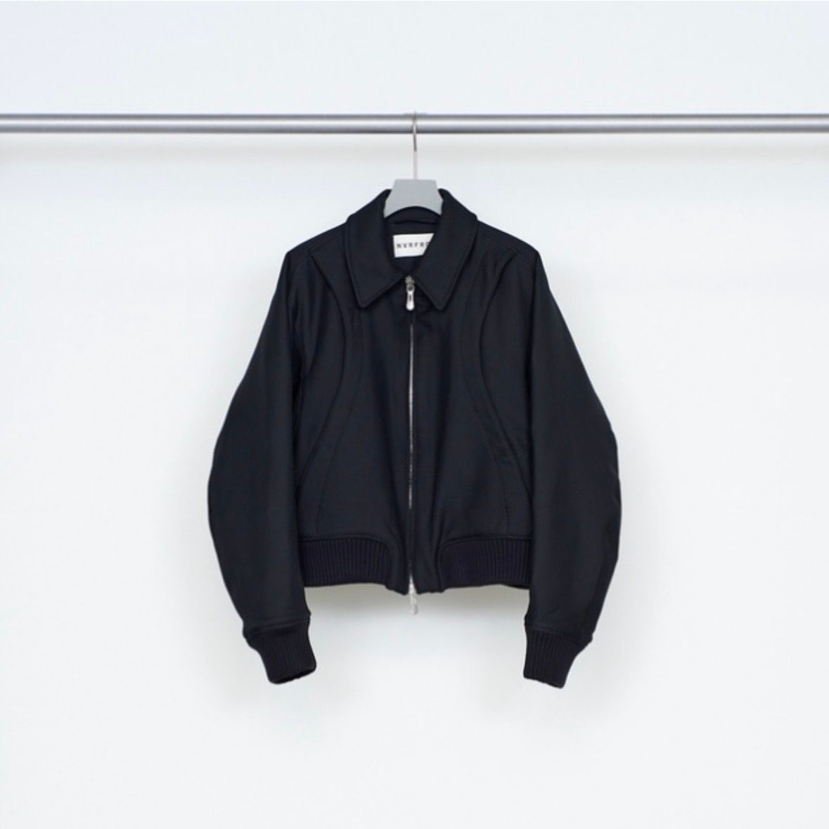 【残り一点】Zip Up Padded Short Bomber Jacket