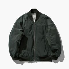 【残り一点】Fibril Nylon Satin Flight Jacket