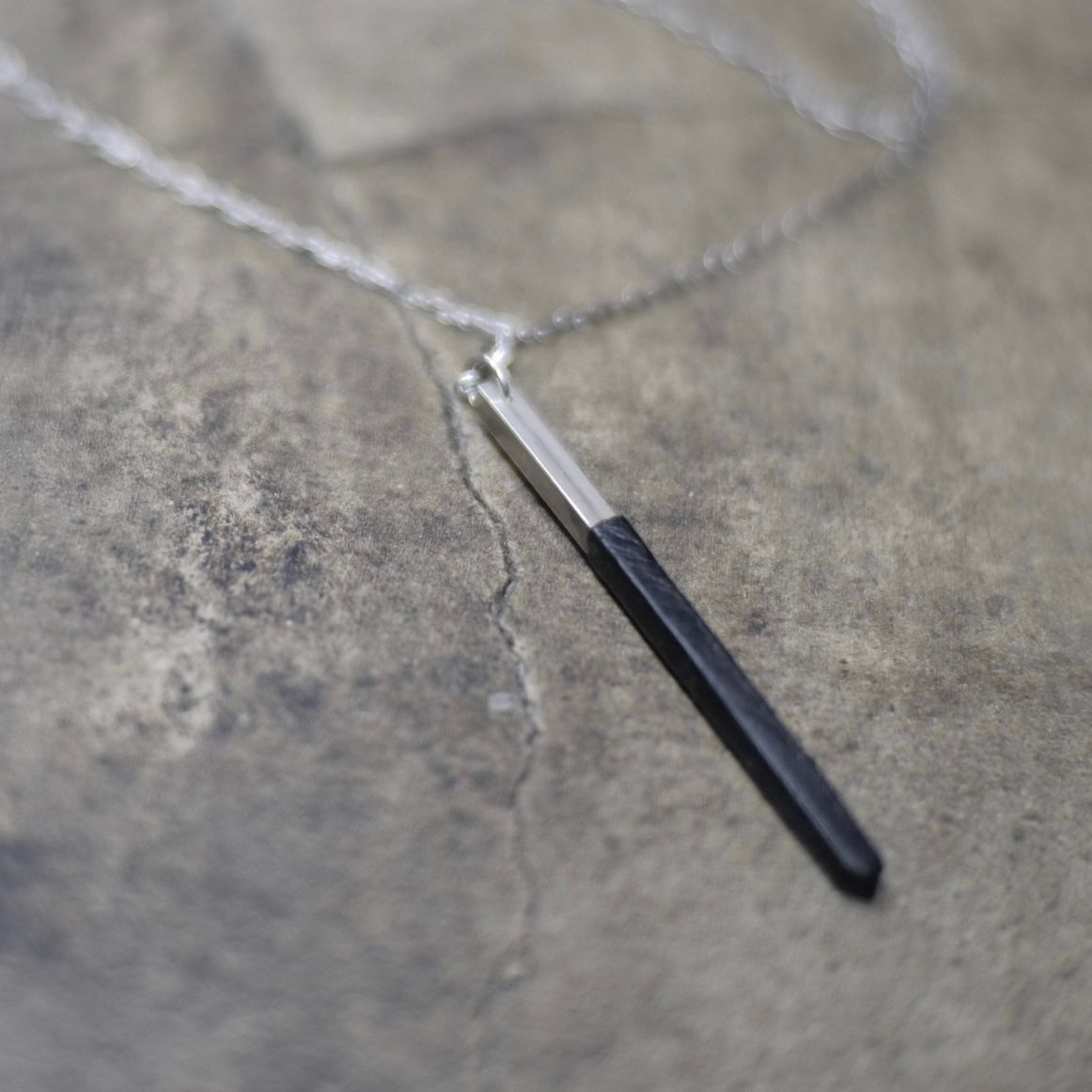 【お取り寄せ注文可能】Shading Silver Necklace