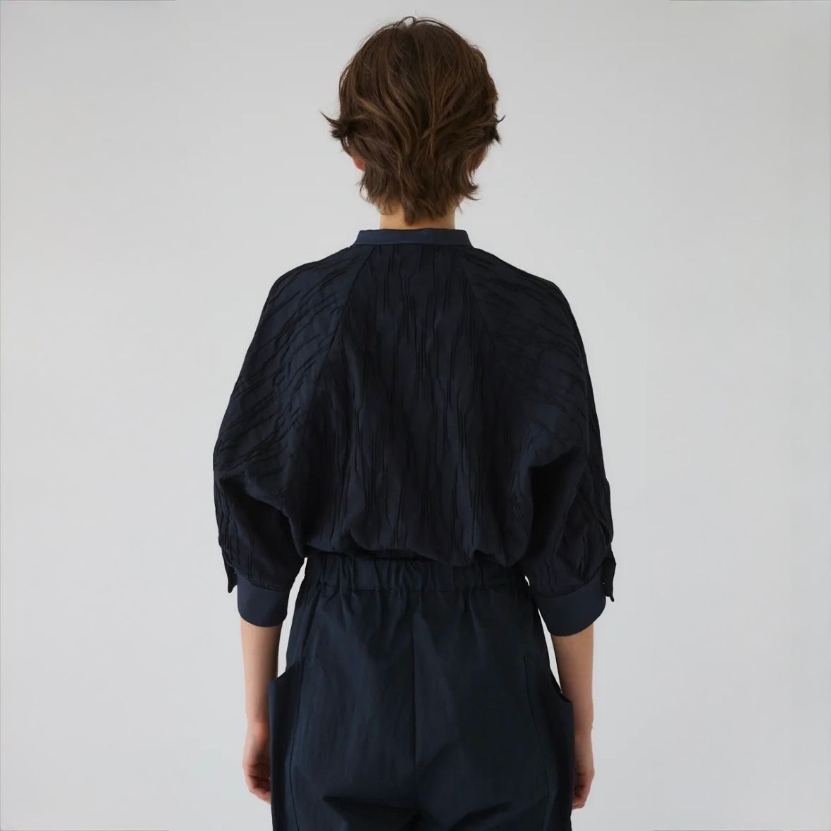 【残り一点】Tuck Pleats Raglan Blouse