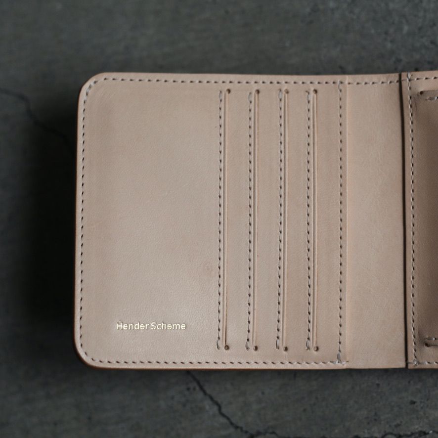 Hender Scheme - 【次回入荷1月中旬予定】Seamless Wallet(NATURAL