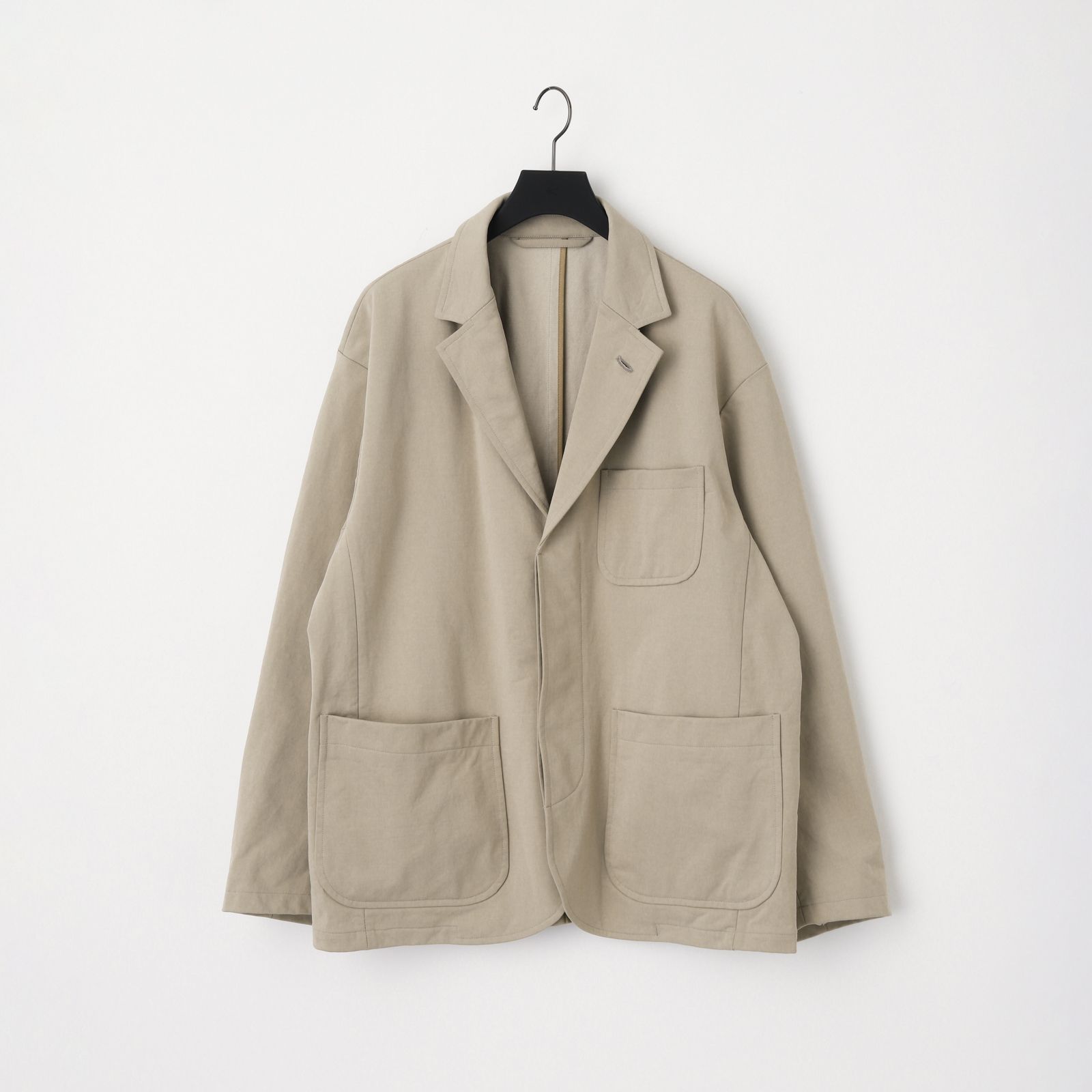 【残り一点】36G Econyl Solid Single Jacket