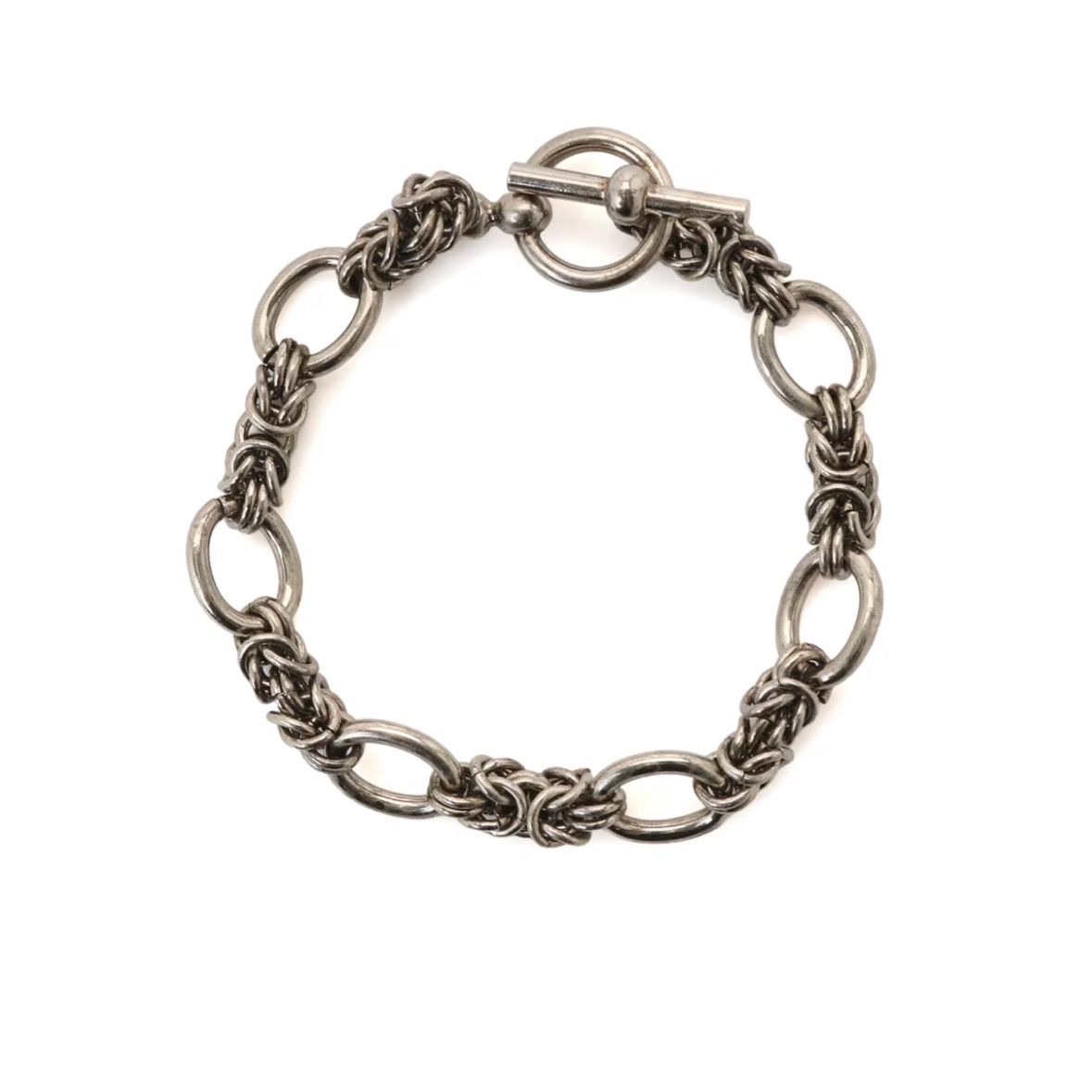 【残り一点】丸カン連結ブレスレット(SILVER)