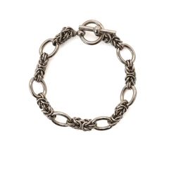 【残り一点】丸カン連結ブレスレット(SILVER)