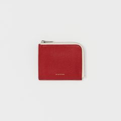 【再販売通知受付可能】L Zip Purse(RED)