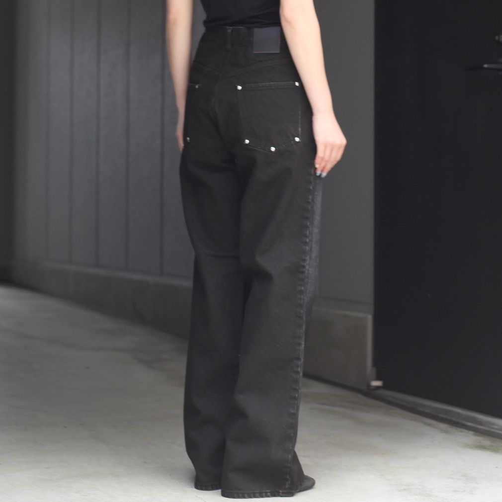 【残り一点】Flocked Denim Pants