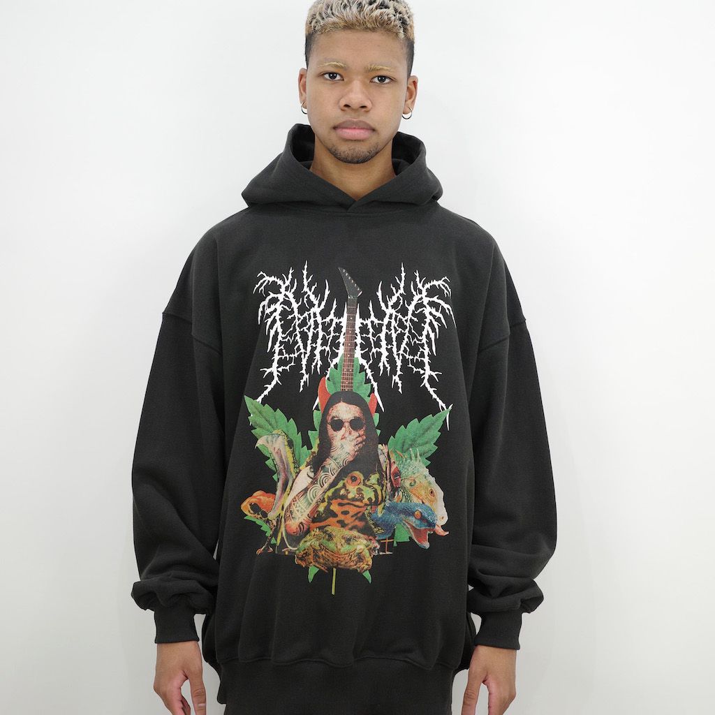 NISHIMOTO IS THE MOUTH - 【残り一点】Metal Collage Sweat Hoodie
