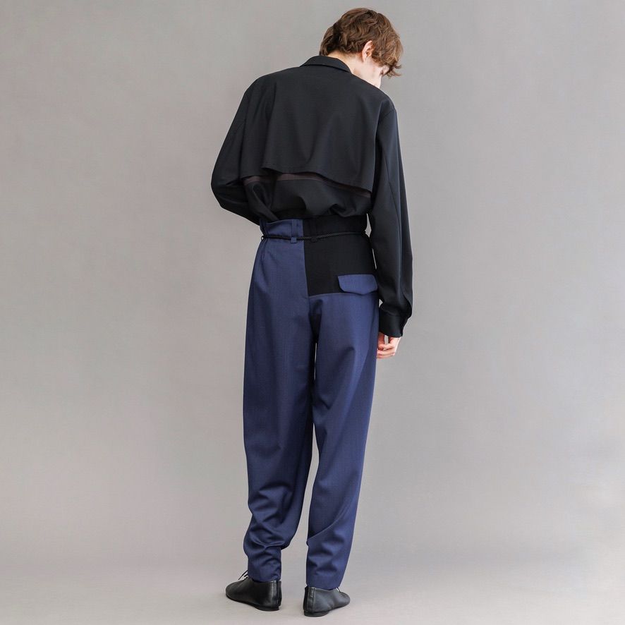 【残り一点】Bicolor Squeeze Slacks