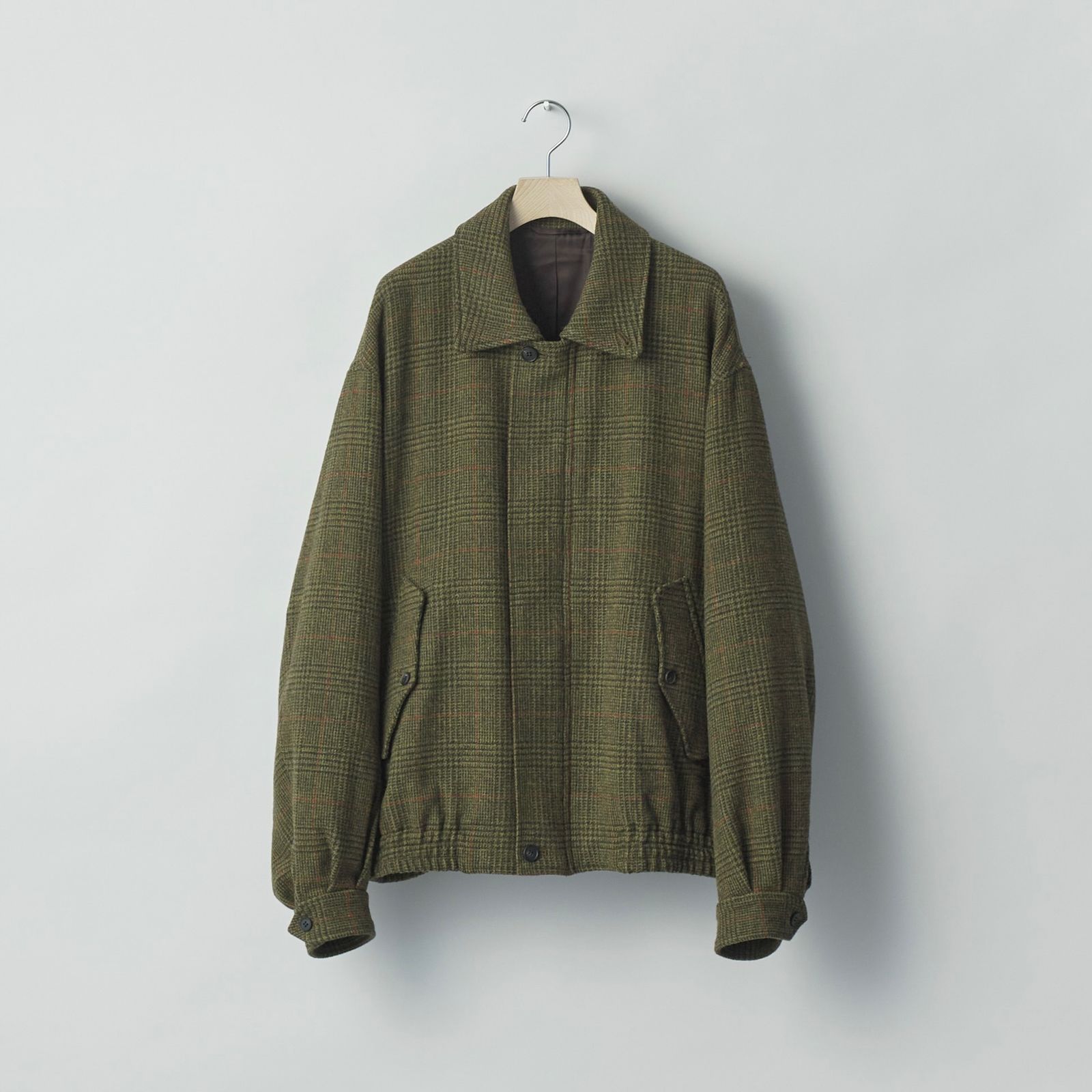 【残りわずか】British Tweed Harrington Jacket