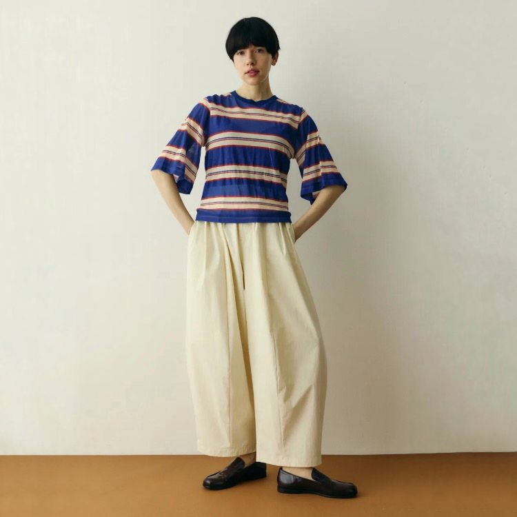 【残り一点】Border Half Tops
