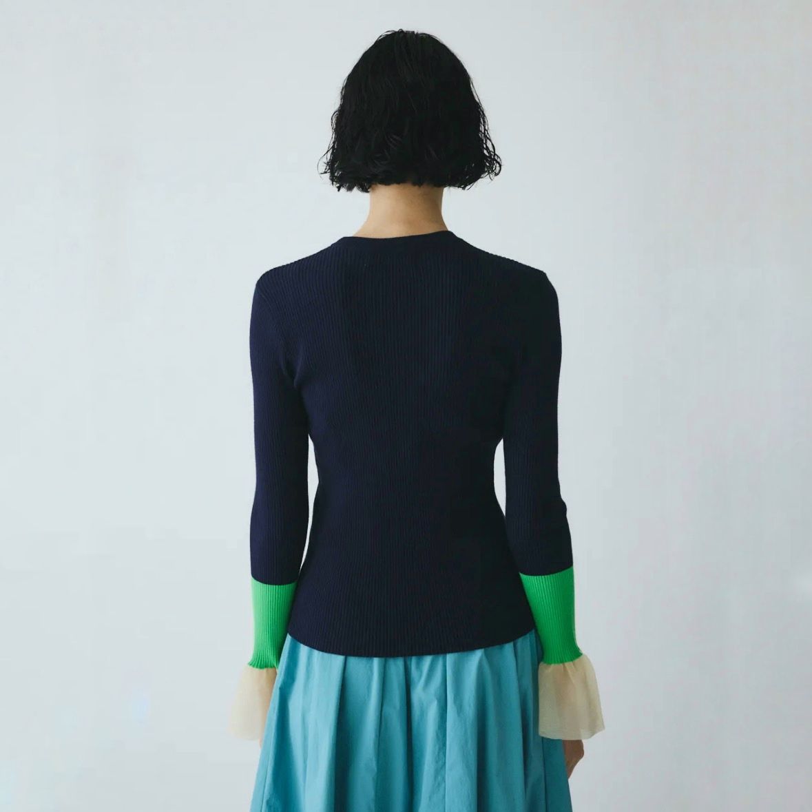 【残り一点】Flare Sleeve Knit Tops