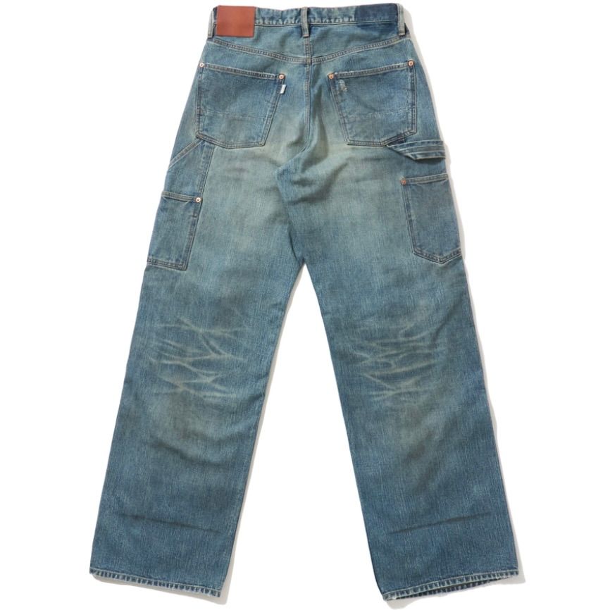 【残り一点】Distressed Modern Denim Double Knee Cut
