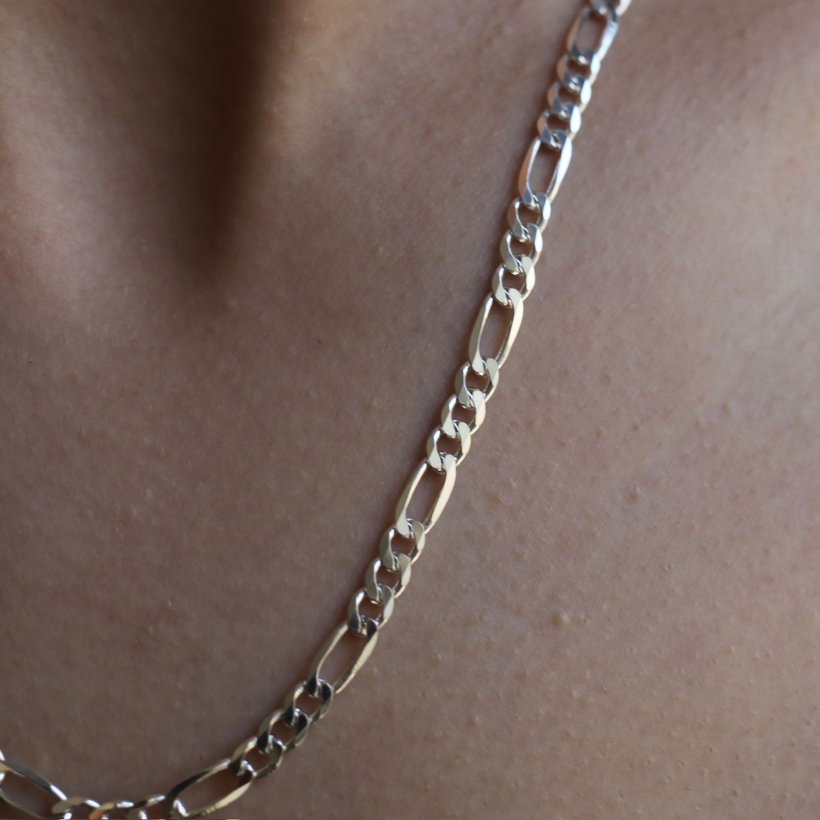 【残り一点】Light Curb Chain Necklace(SILVER)