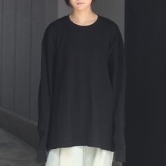 【再販売通知受付可能】18G Heavy Weight Garment Dye L/S Waffle