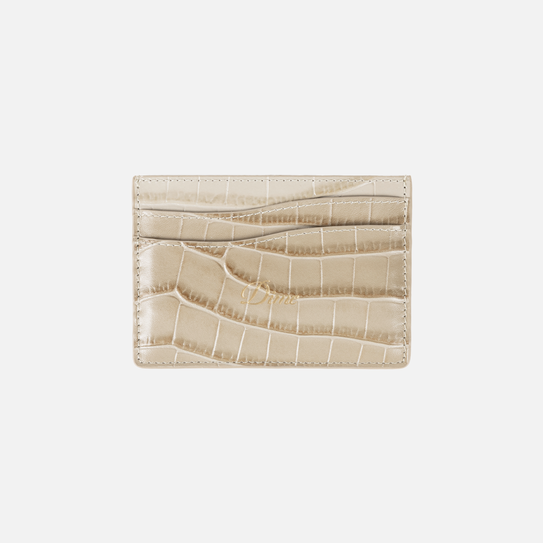【残り一点】Croco Card Holder