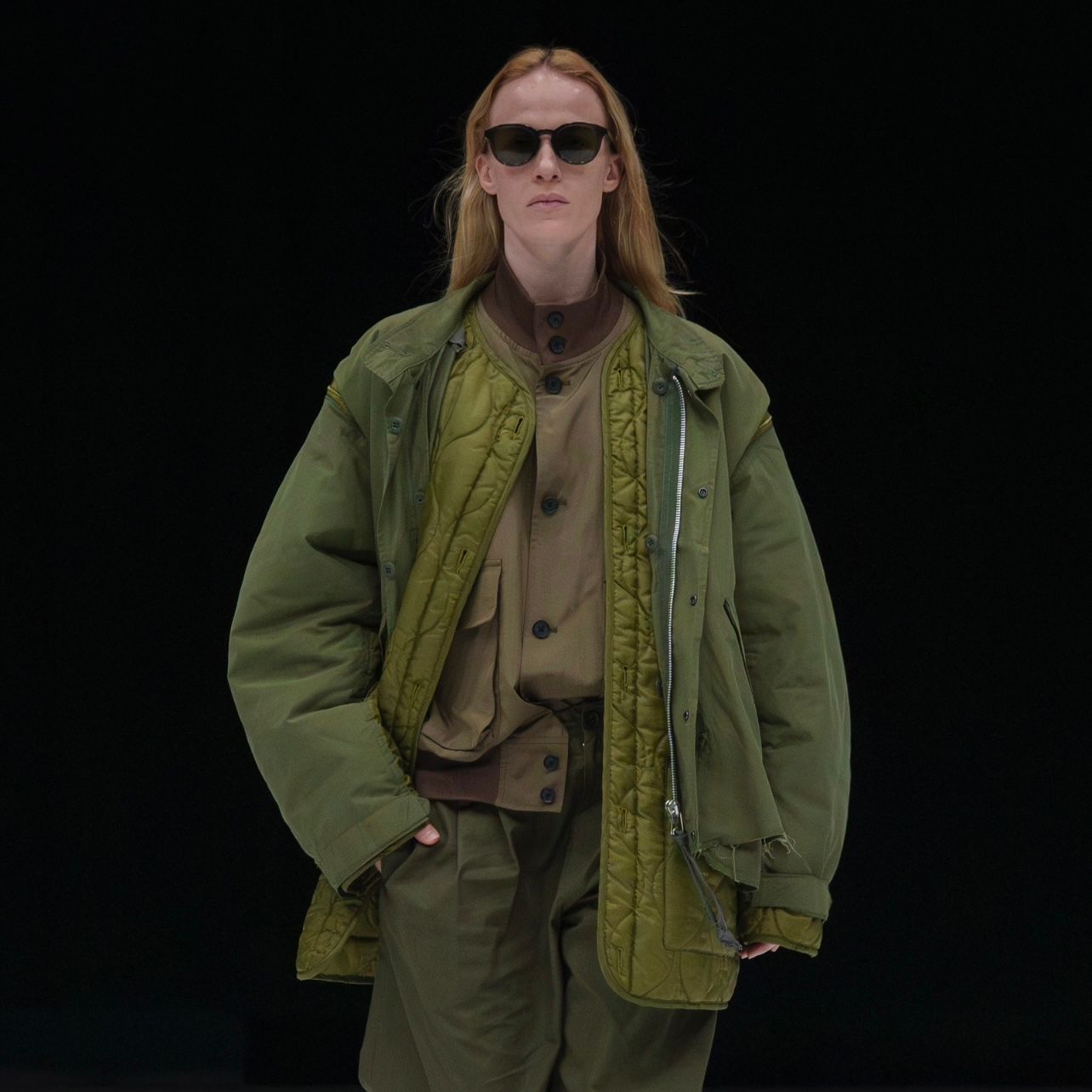 【残り一点】Connected Military Blouson