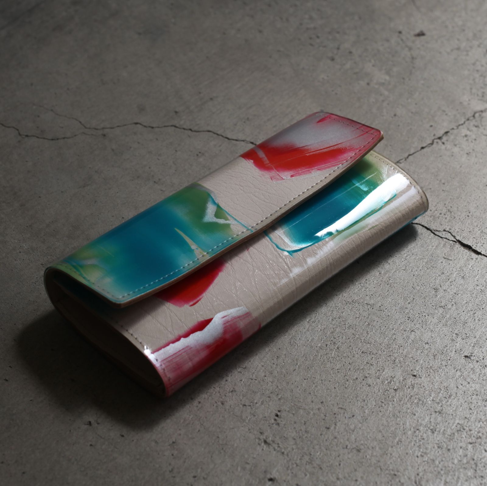 【残り一点】Paint Wallet(LONG)