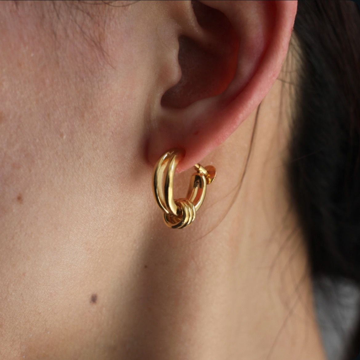 【残り一点】Grace Plus Earring(GOLD)