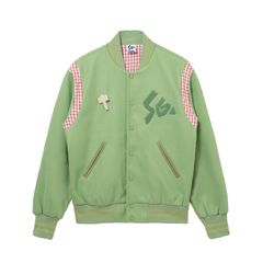 【残り一点】SG Gingham Check Stadium Jacket