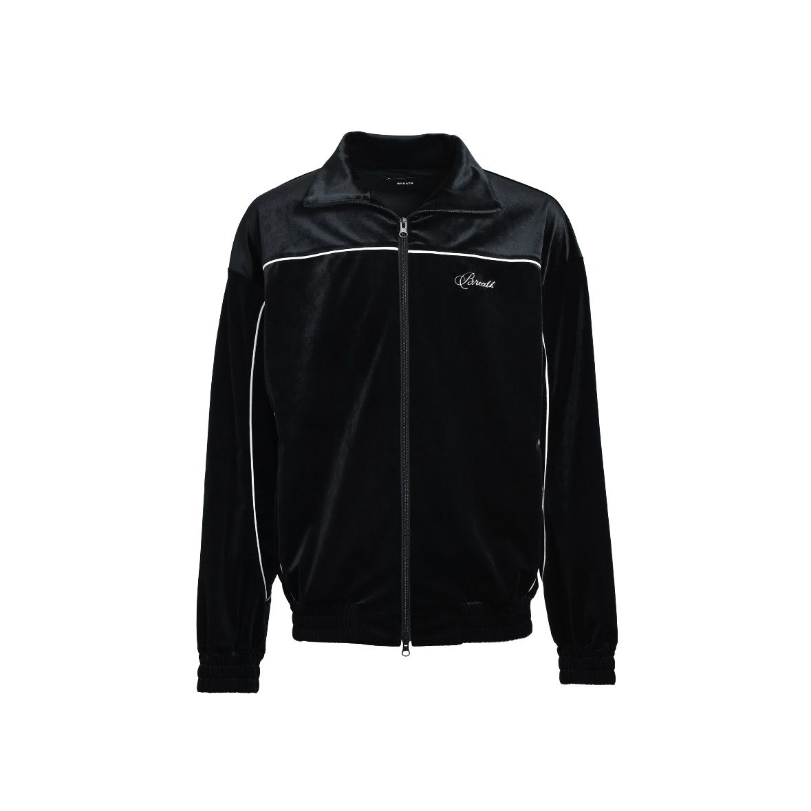 【残り一点】Script Logo Piping Velour Jacket