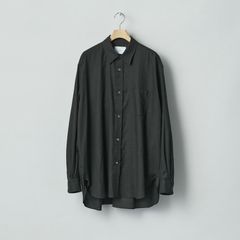 【残り一点】Cotton Silk Oversized Placket Shirt