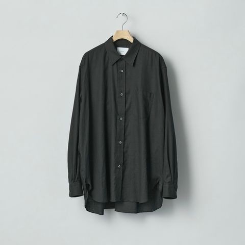 【残り一点】Cotton Silk Oversized Placket Shirt