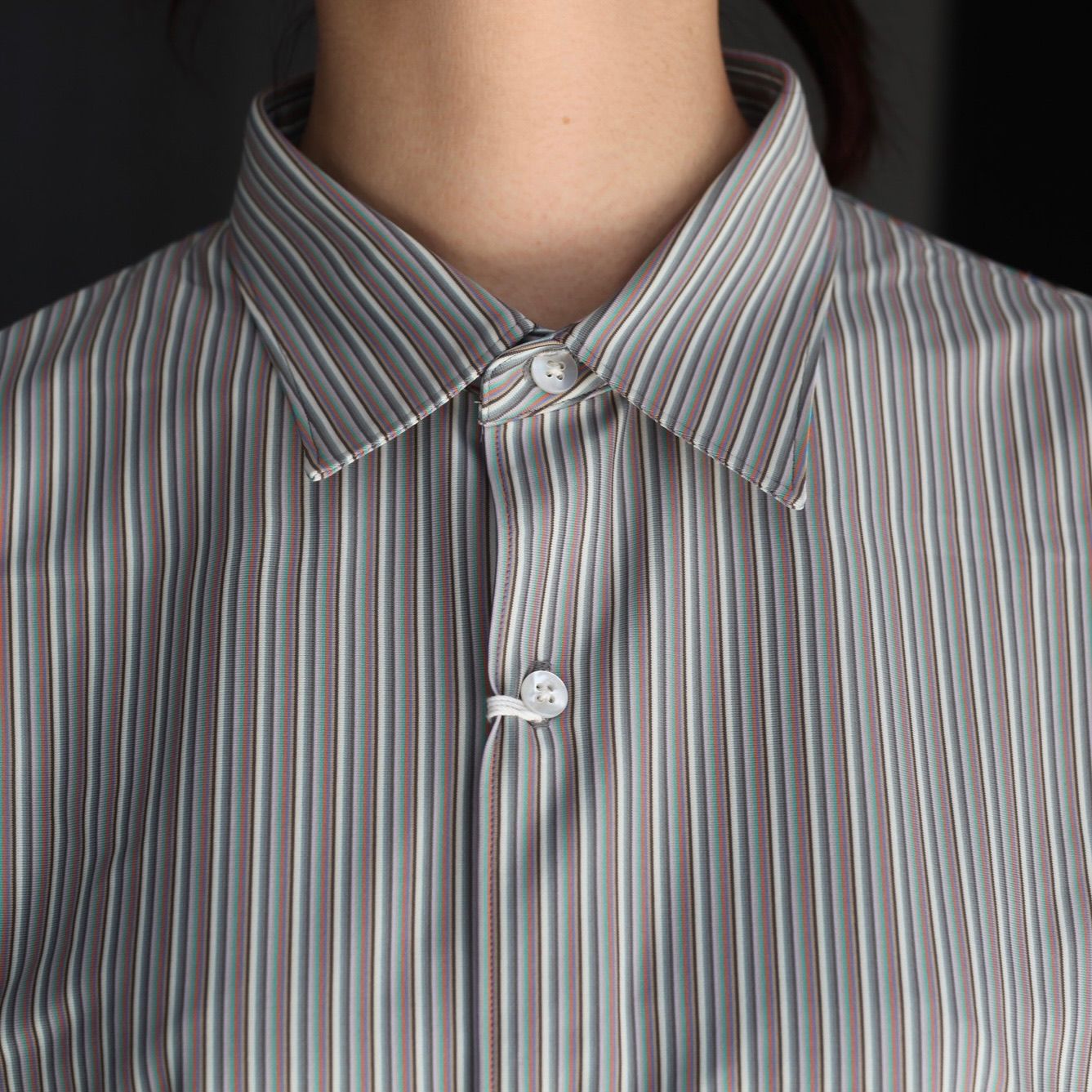 【残り一点】46G Modest Stripe Shirt